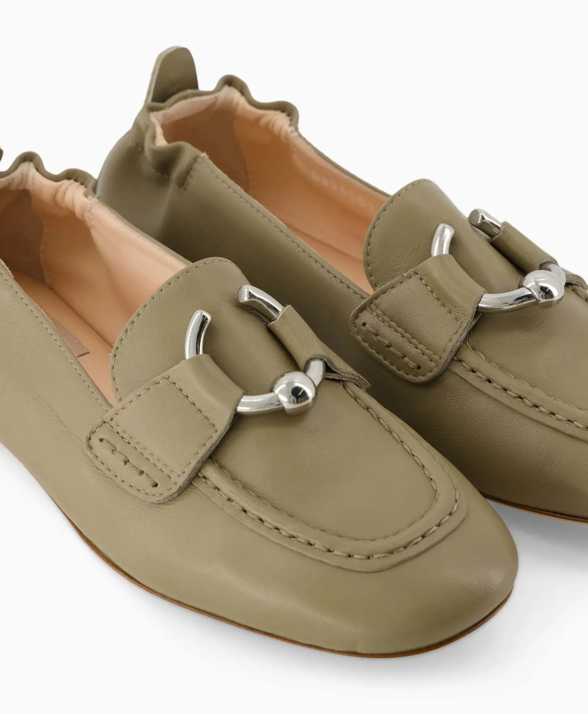 Agl Loafer Sheryl Moc Khaki