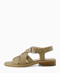 Agl Sandaal Zonder Hak Alison Multi Khaki