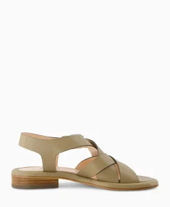 Agl Sandaal Zonder Hak Alison Multi Khaki