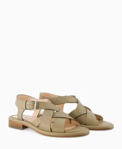 Agl Sandaal Zonder Hak Alison Multi Khaki
