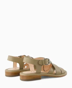 Agl Sandaal Zonder Hak Alison Multi Khaki