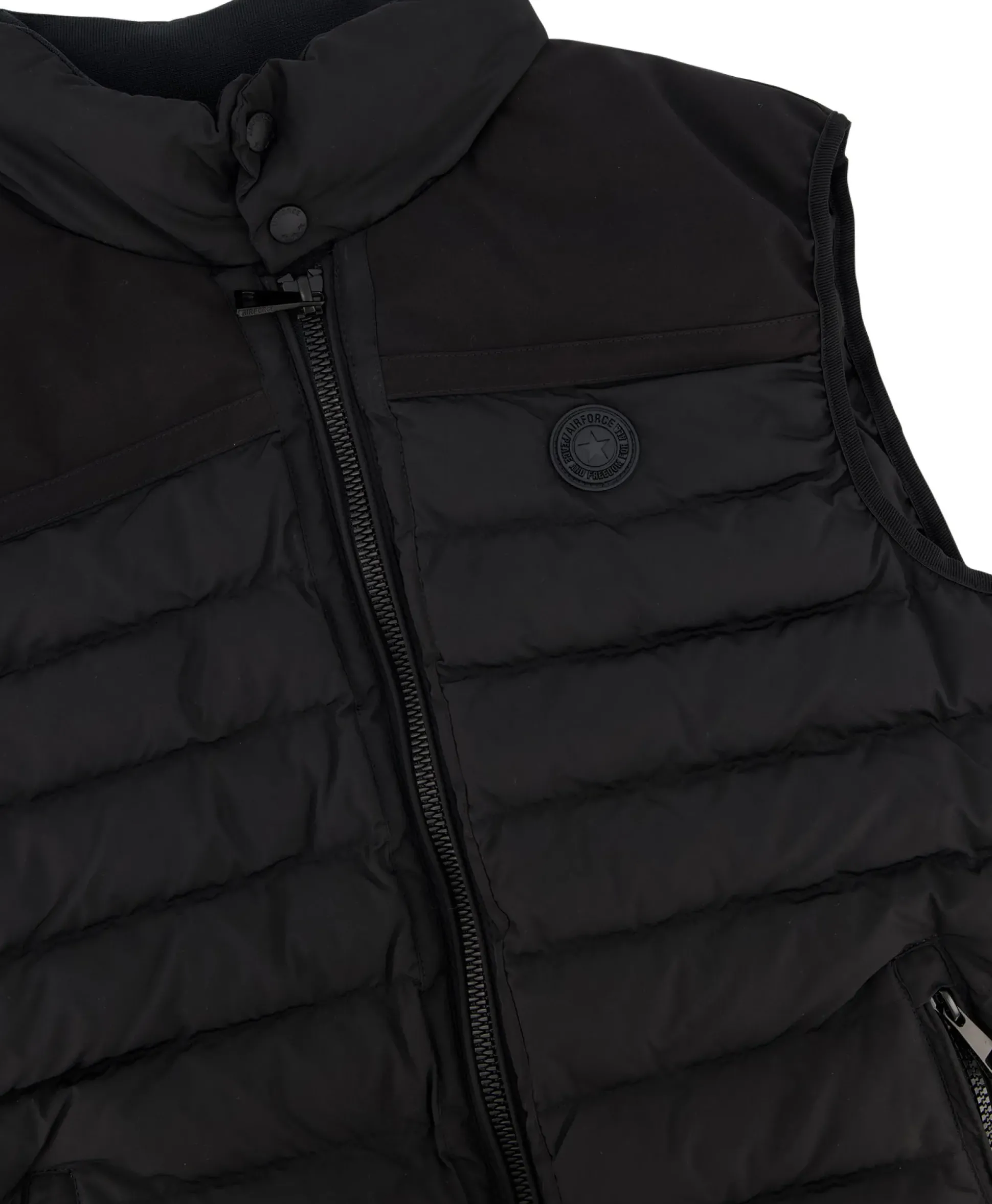 Airforce Bodywarmer Jas Zwart