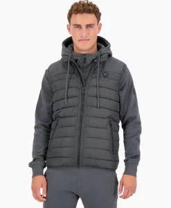Airforce Bodywarmer Padded Donkergrijs