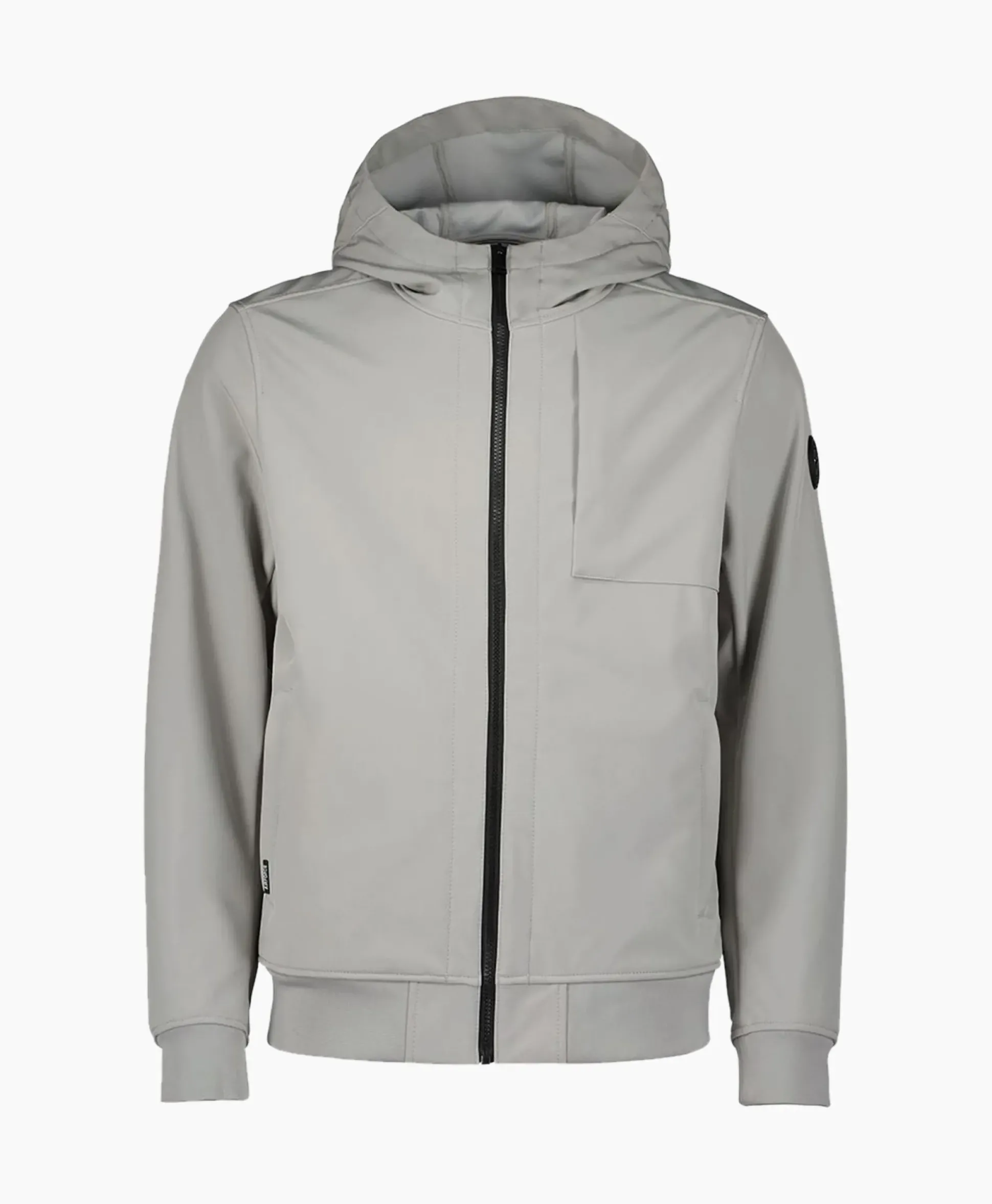 Airforce Coat Softshell Grijs
