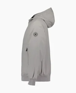 Airforce Jack Hooded Four-Fay Stretch Grijs