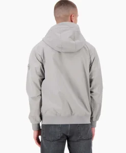 Airforce Jack Hooded Four-Fay Stretch Grijs