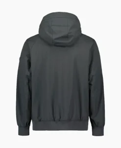 Airforce Jack Hooded Four-Fay Stretch Donker Grijs