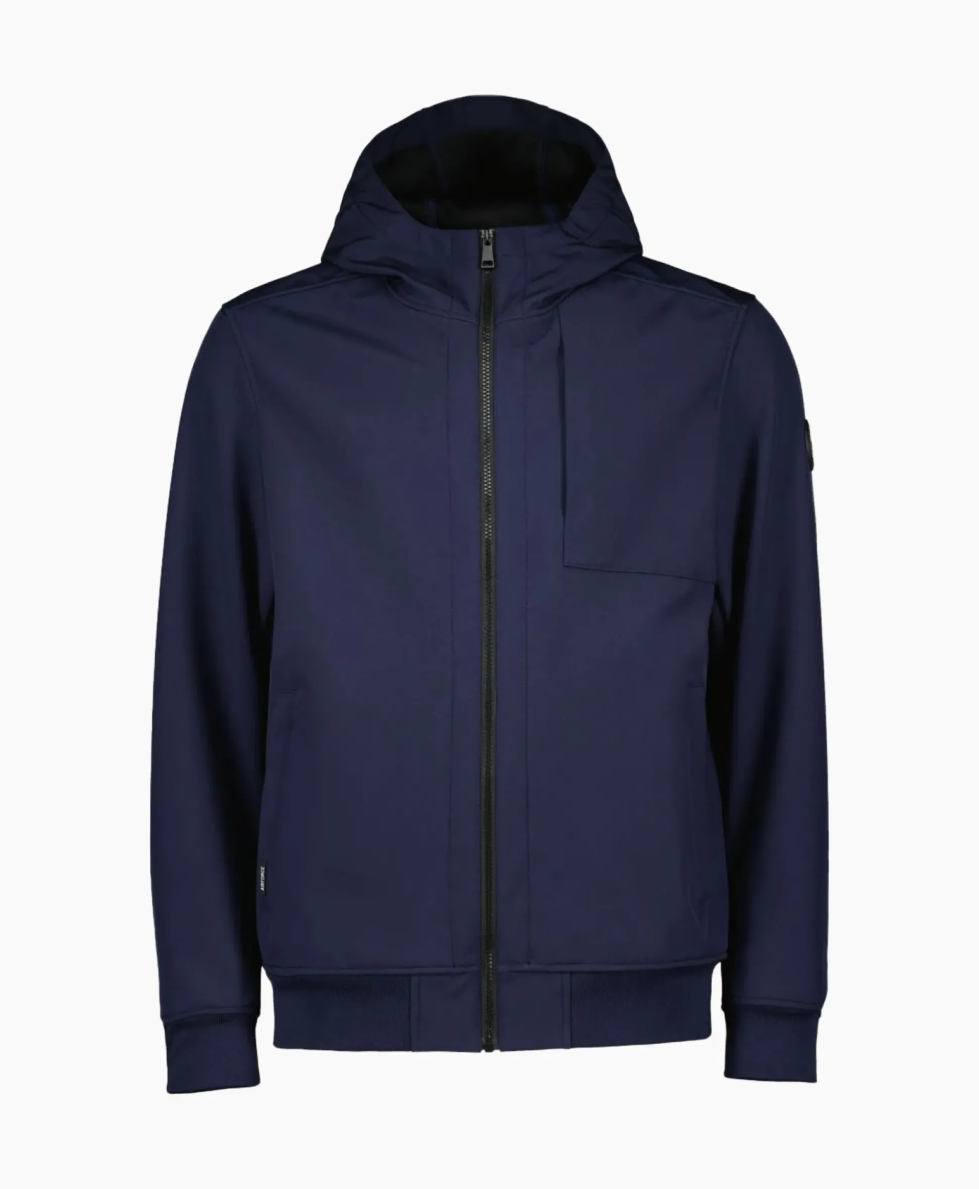 Airforce Jack Softshell Midden Blauw