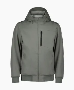 Airforce Softshell Jas Hooded Grijs