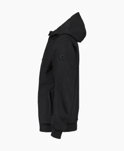 Airforce Softshell Jas Hooded Zwart