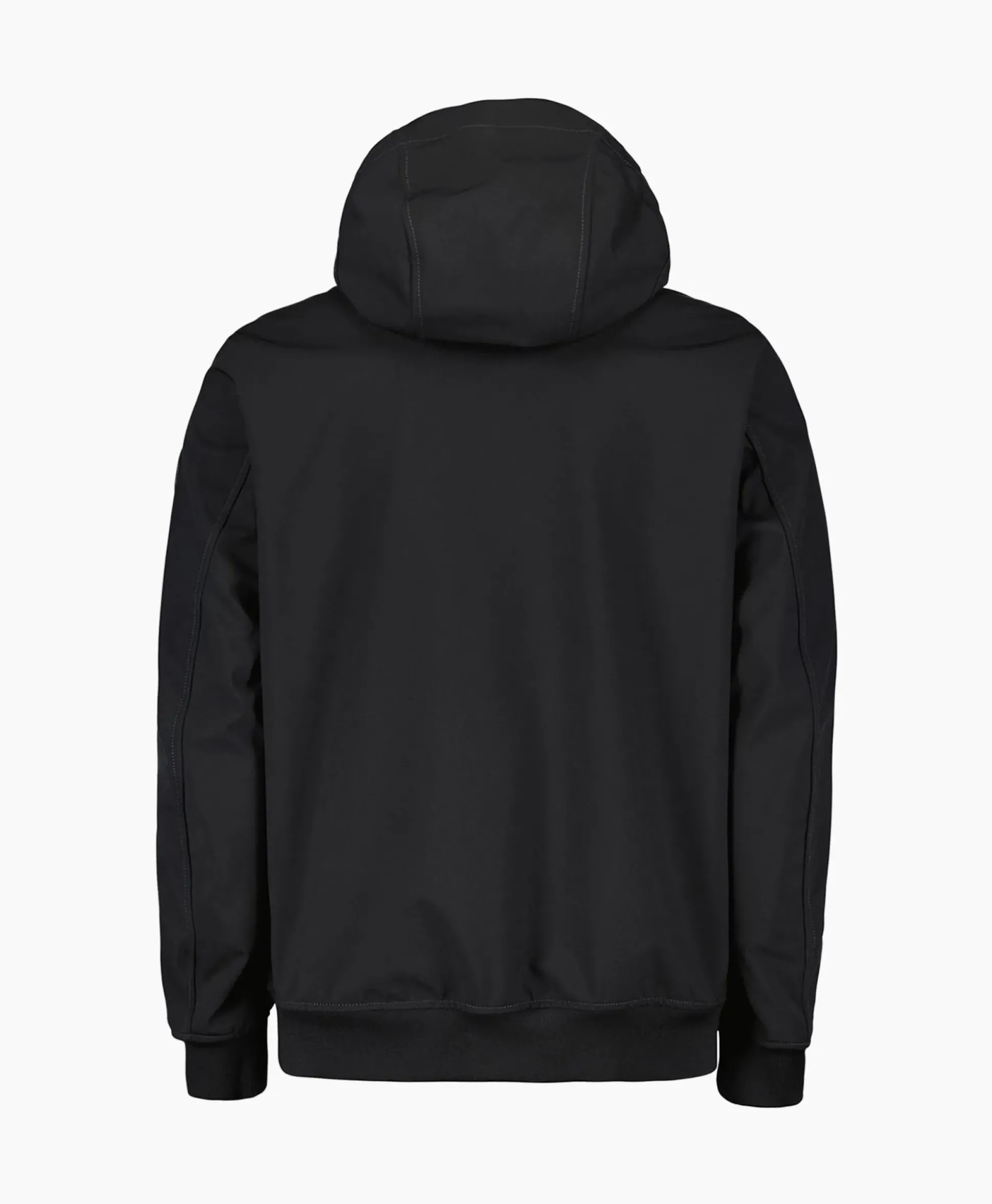 Airforce Softshell Jas Hooded Zwart