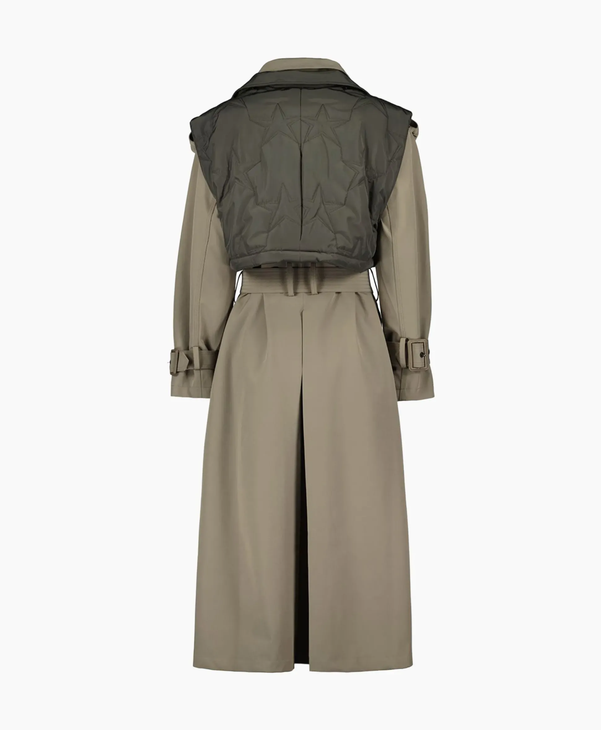 Airforce Trenchcoat Body Warmer Trench Khaki