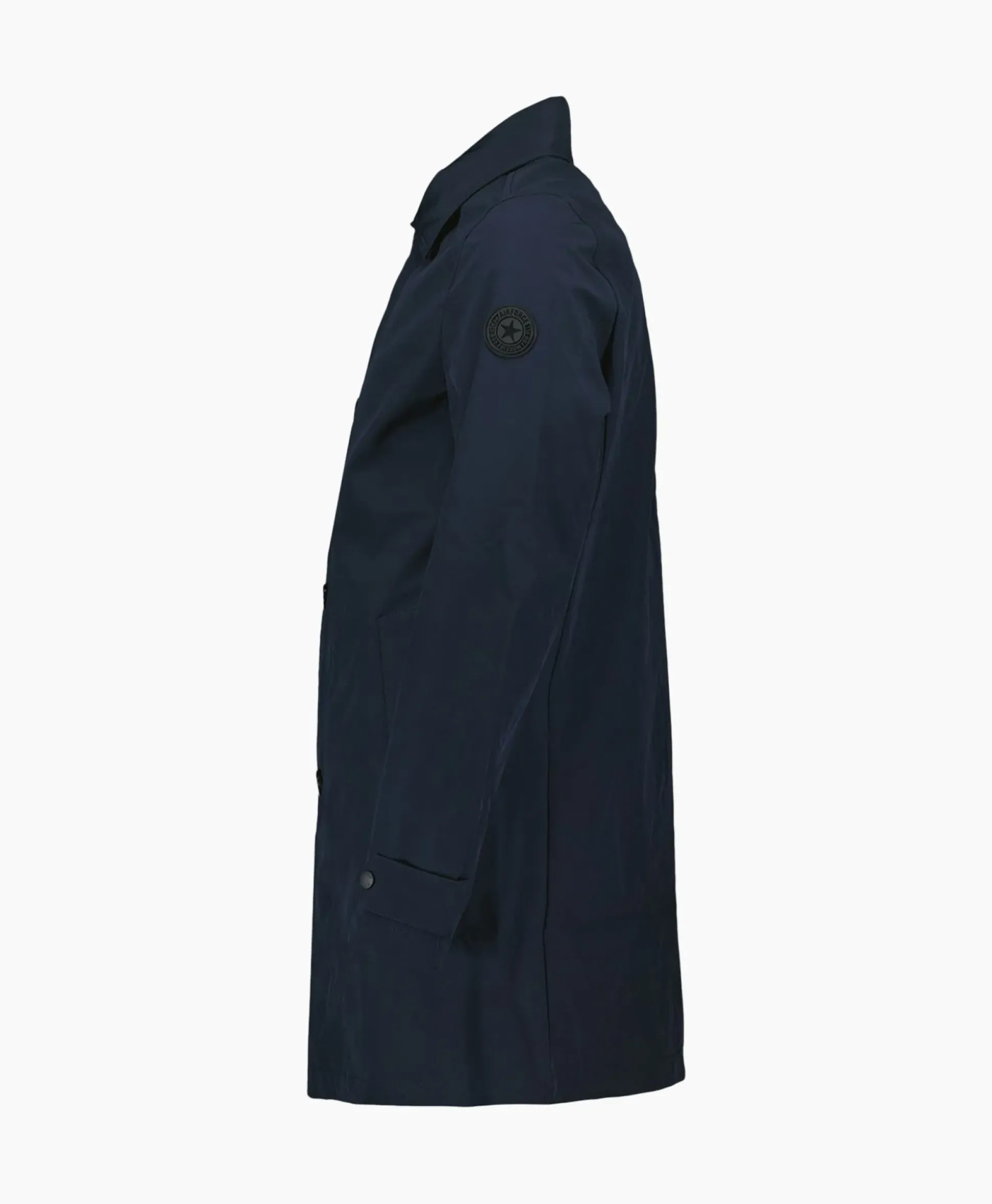 Airforce Trenchcoat Donker Blauw