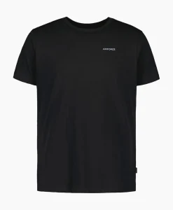 Airforce T-Shirt Korte Mouw Airforce Basic Zwart
