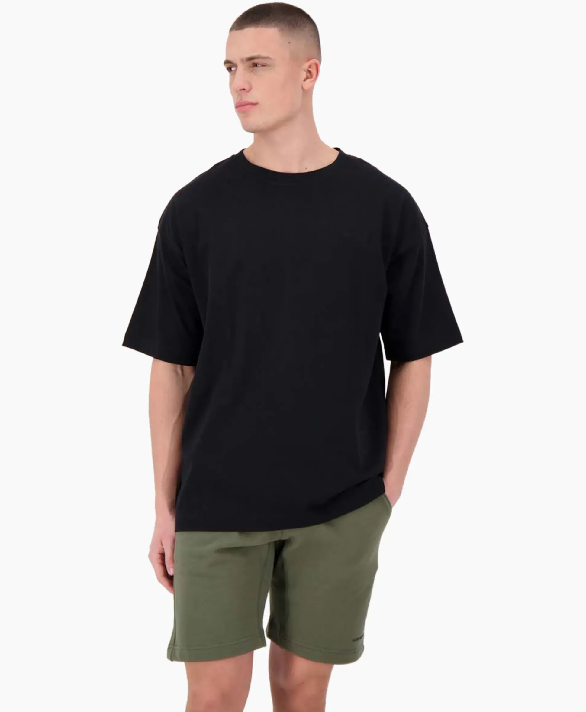 Airforce T-Shirt Korte Mouw Oversized Ttt Embro Zwart