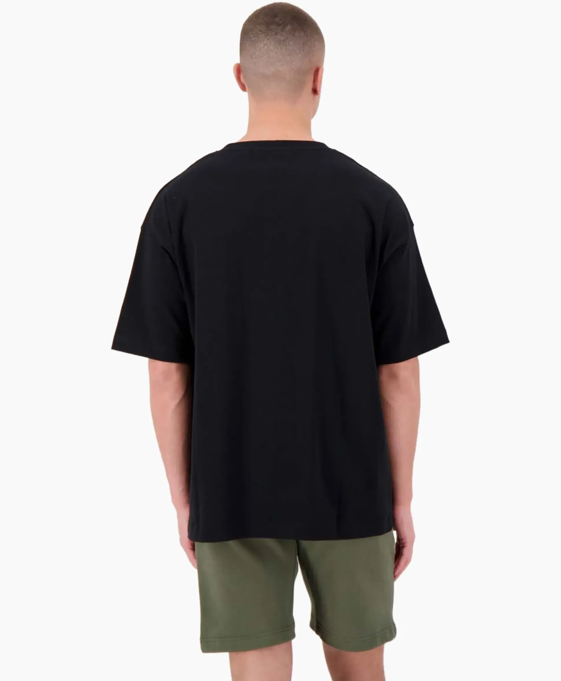 Airforce T-Shirt Korte Mouw Oversized Ttt Embro Zwart