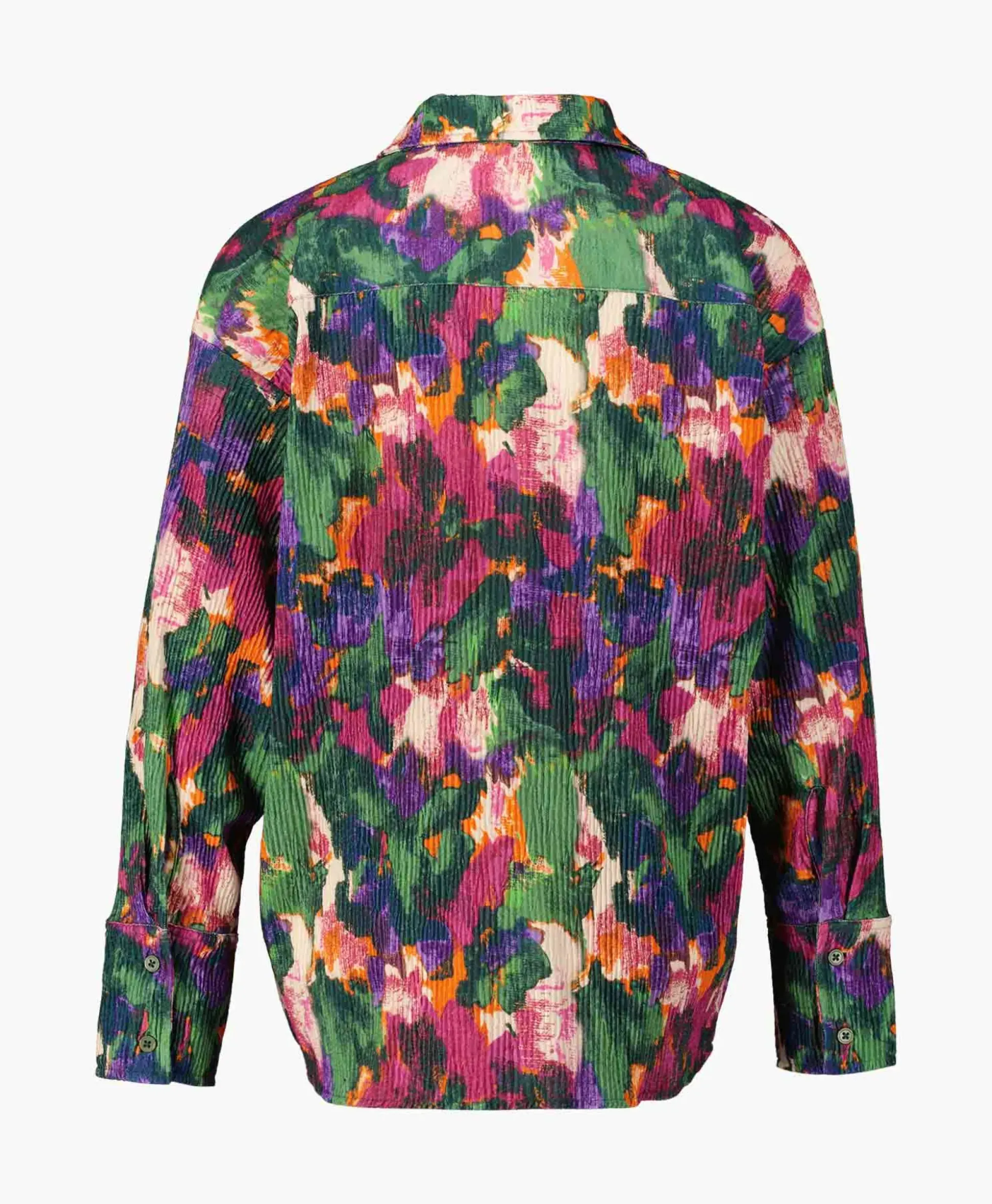 Alix The Label Blouse Woven Camouflage Flower Zwart