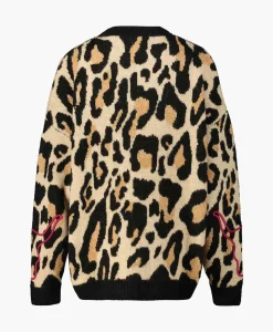 Alix The Label Pullover Knitted Jaguar Bruin