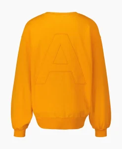 Alix The Label Pullover Knitted Patch Oranje