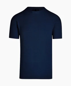 Alpha Tauri T-Shirt Korte Mouw Fosos Donker Blauw