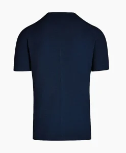 Alpha Tauri T-Shirt Korte Mouw Fosos Donker Blauw