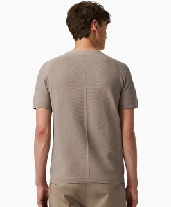 Alpha Tauri T-Shirt Korte Mouw Fosos Zand