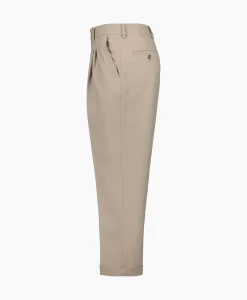 Ami Paris Broek Carott Fit Taupe