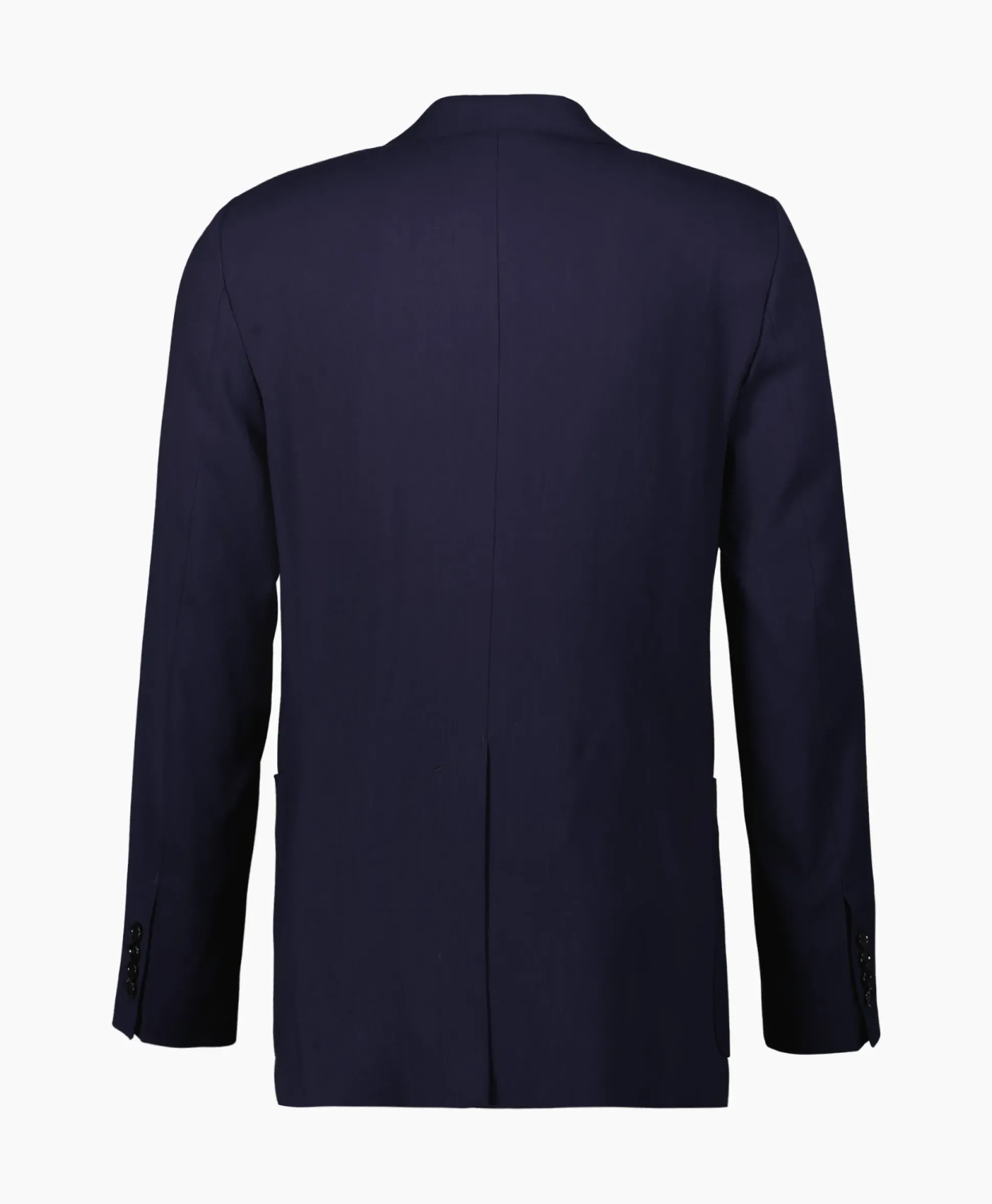 Ami Paris Jack Two Buttons Wool Viscose Twill Donker Blauw