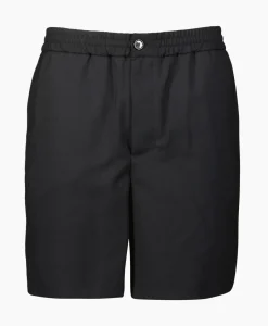 Ami Paris Korte Broek Elasticated Waist Zwart