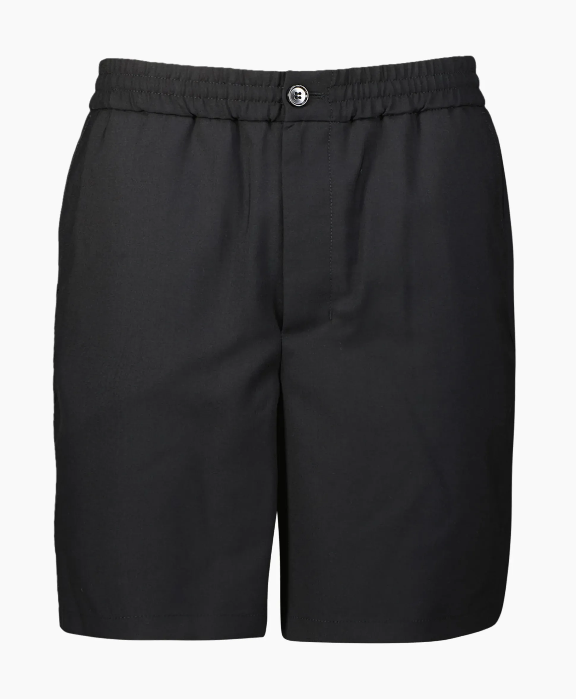 Ami Paris Korte Broek Elasticated Waist Zwart