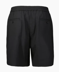 Ami Paris Korte Broek Elasticated Waist Zwart