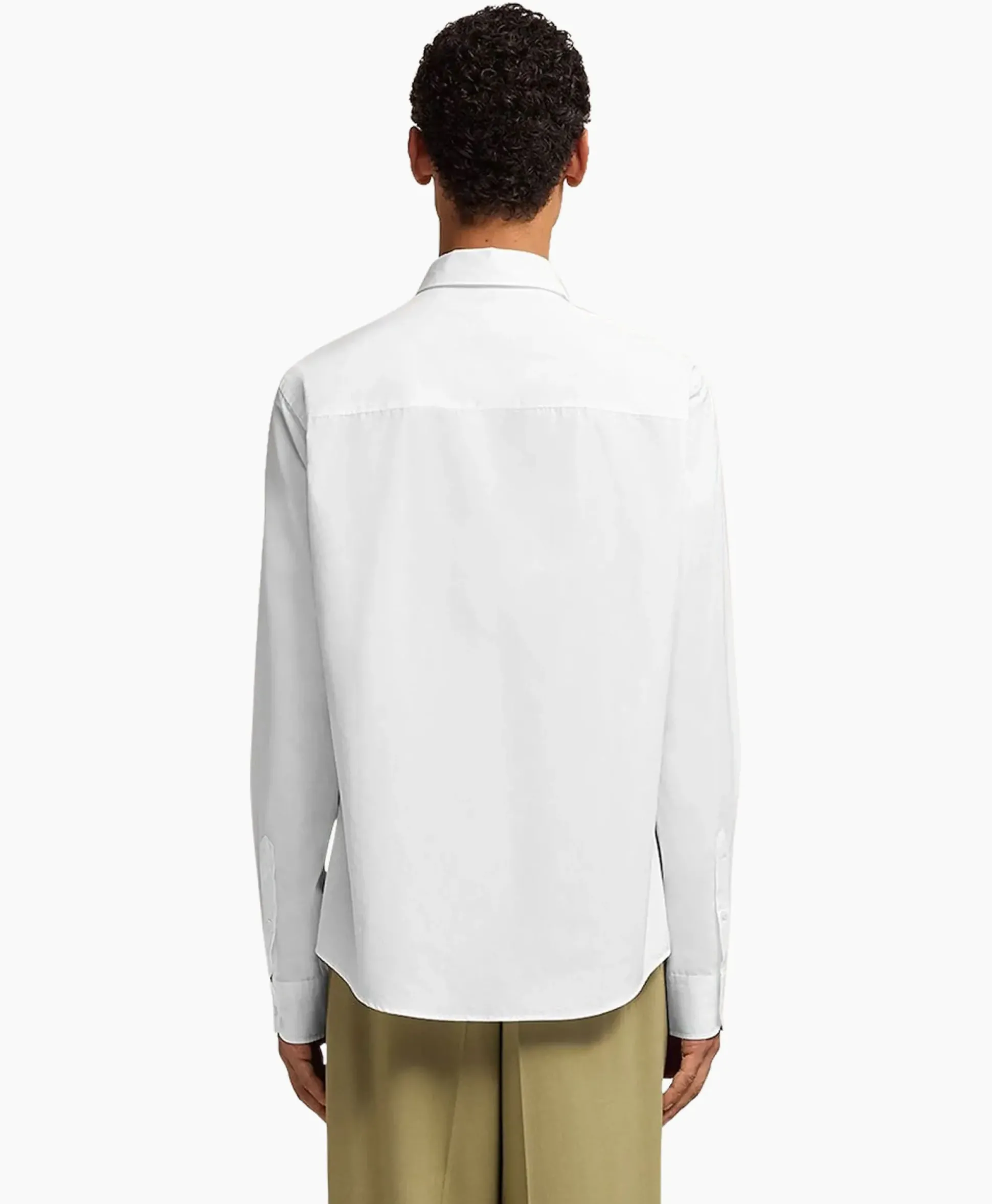 Ami Paris Overhemd Classic Off White
