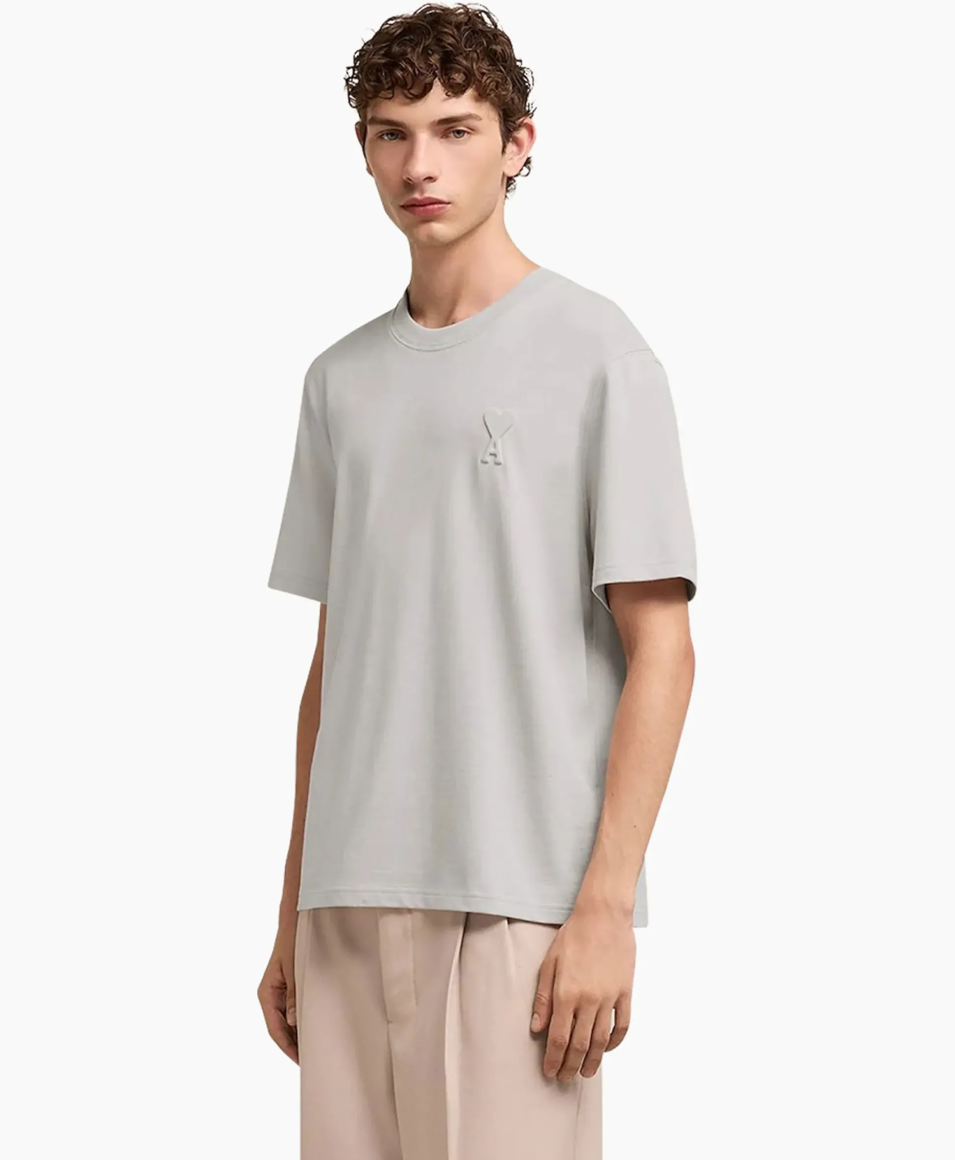 Ami Paris T-Shirt Korte Mouw Adc Room