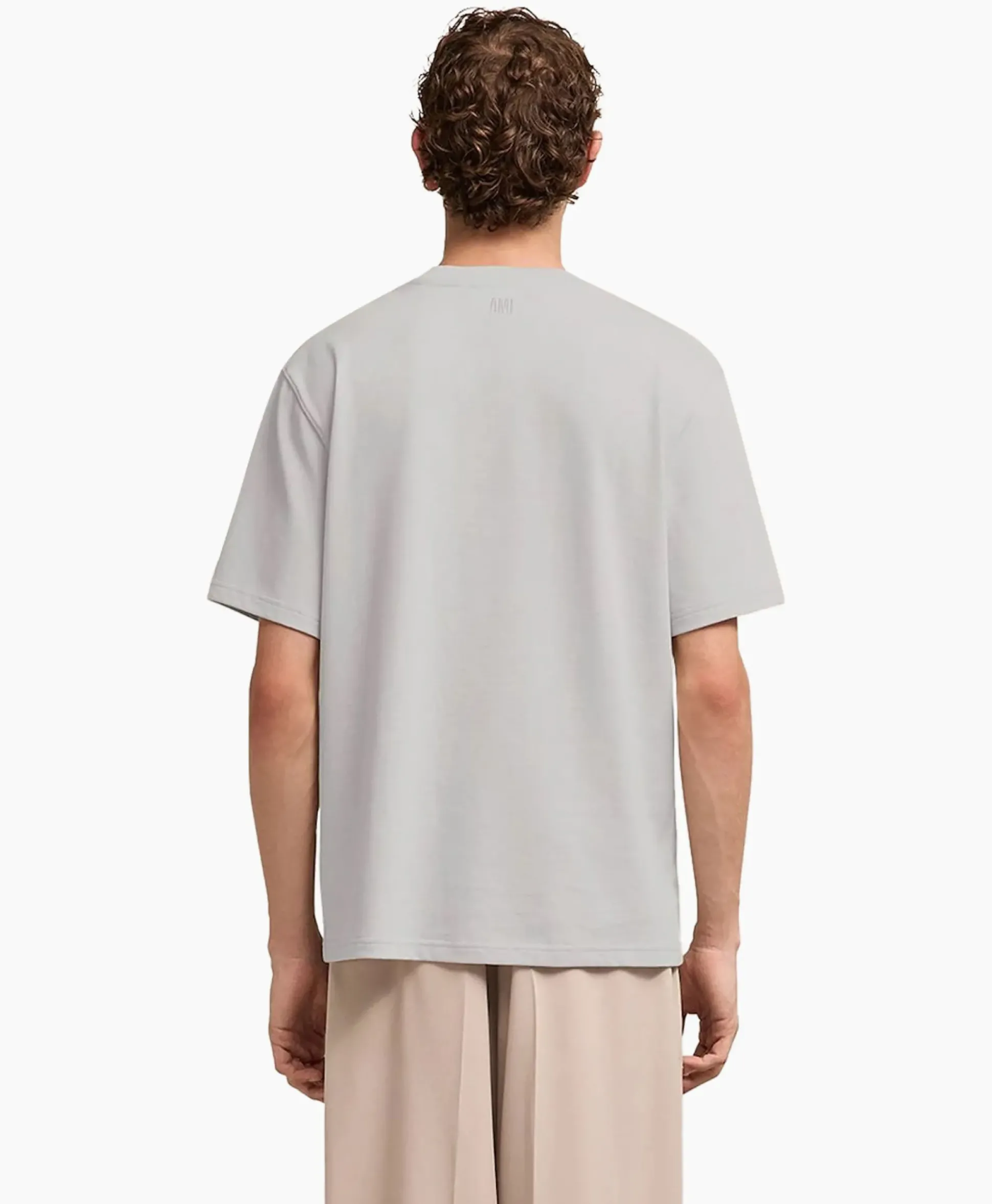 Ami Paris T-Shirt Korte Mouw Adc Room