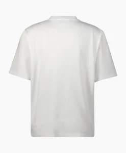 Ami Paris T-Shirt Korte Mouw Ami De Coeur Off White