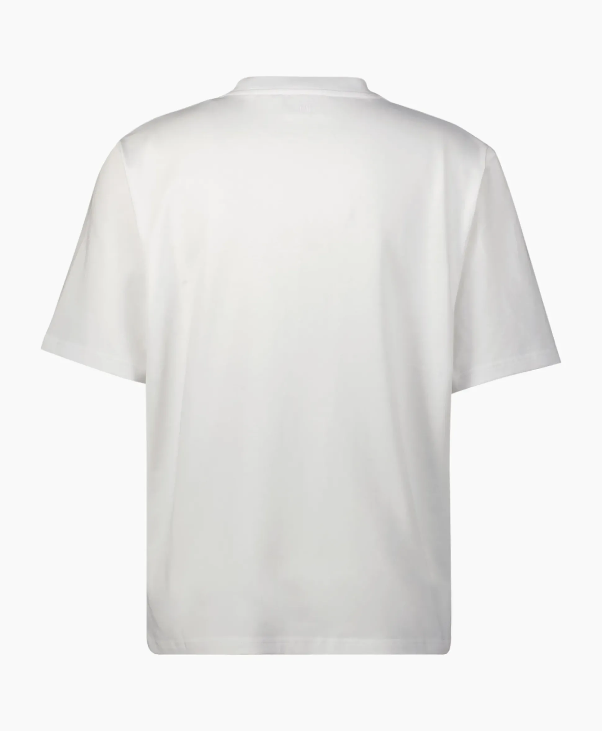 Ami Paris T-Shirt Korte Mouw Ami De Coeur Off White