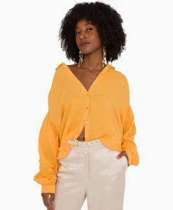 Anna Van Toor Blouse 17A05-03268-1 Oranje