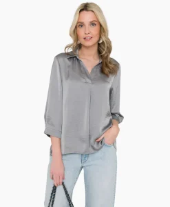 Anna Van Toor Blouse 32A05-03274 Zilver
