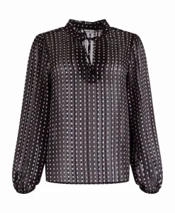 Anna Van Toor Blouse 74A05-03367 Zwart