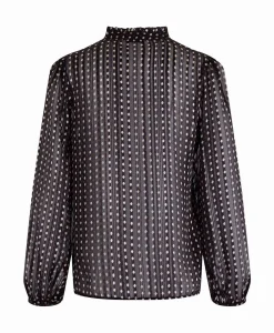 Anna Van Toor Blouse 74A05-03367 Zwart