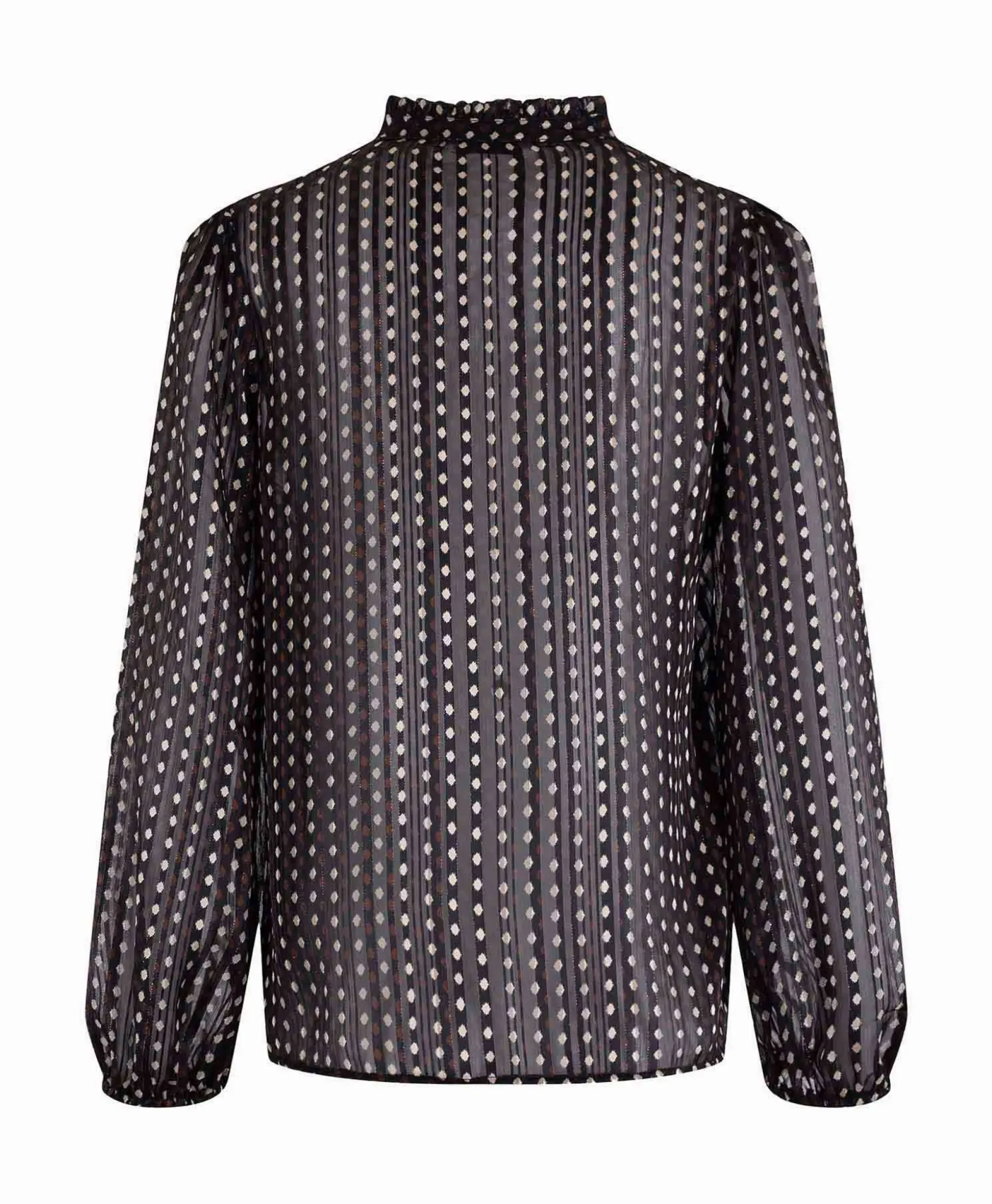Anna Van Toor Blouse 74A05-03367 Zwart