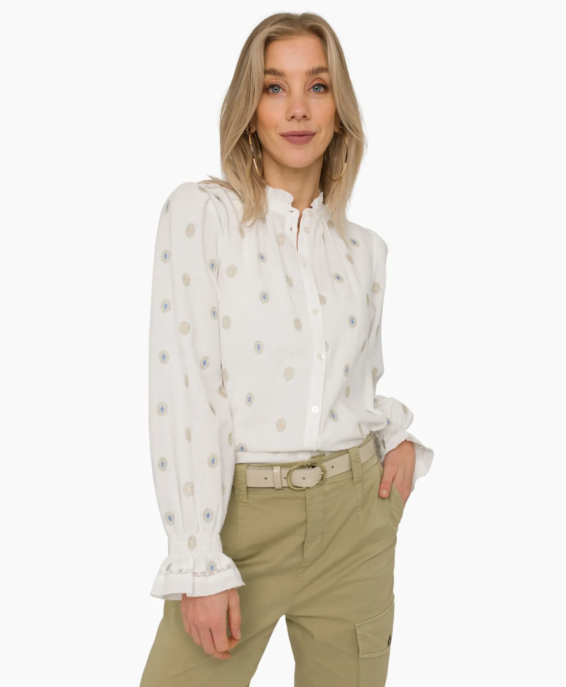 Anna Van Toor Blouse 17A05-03172B-1 Off White