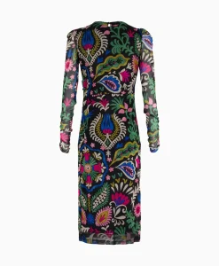 Anna Van Toor Jurk 26A06-03636 Zwart