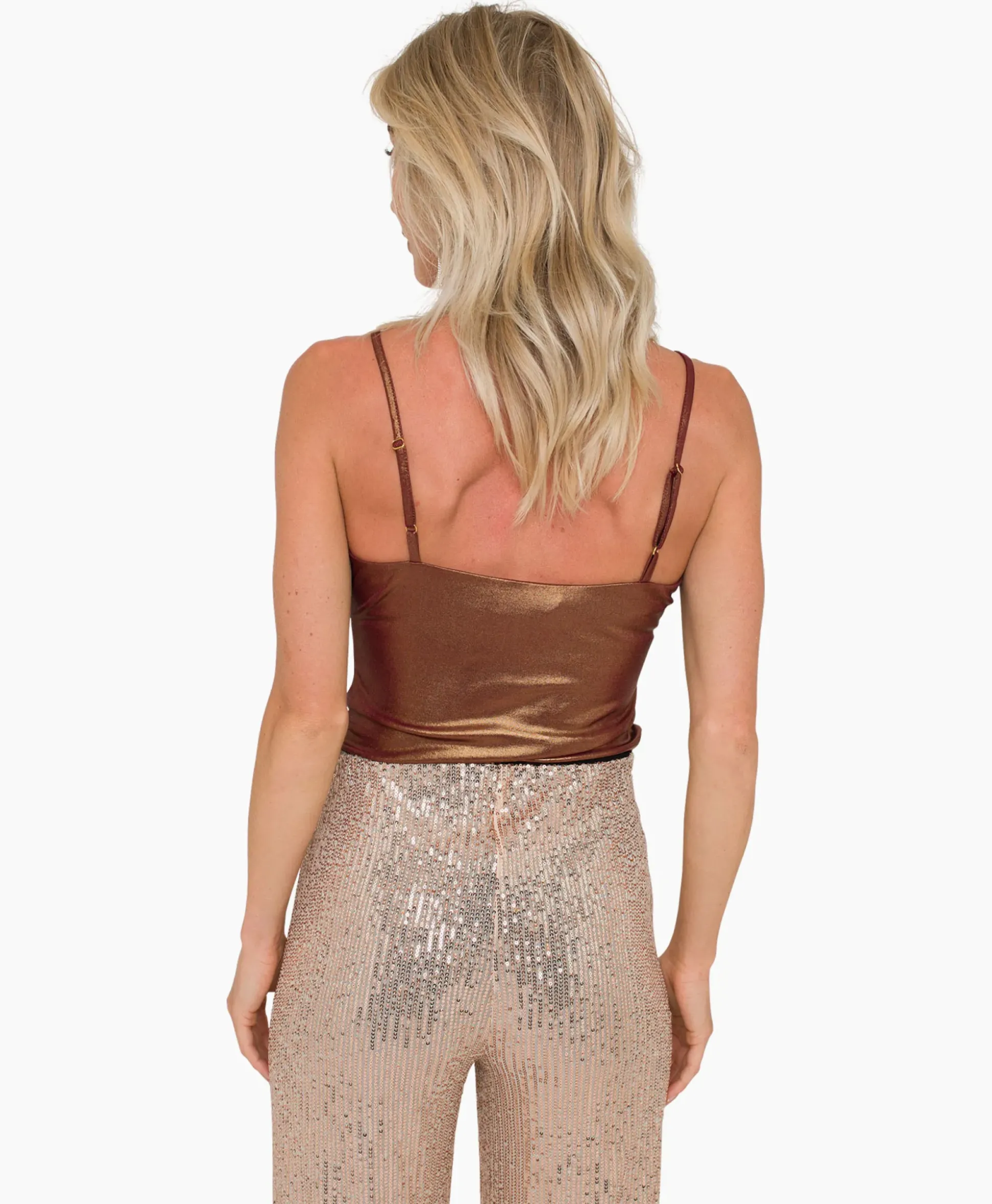 Anna Van Toor T-Shirt 74A04-03657 Brons