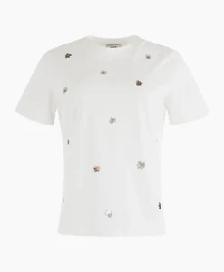 Anna Van Toor T-Shirt Korte Mouw 08A04-03629 Off White