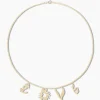 Anna+Nina Ketting Bonfire Choker Goud