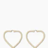 Anna+Nina Oorbellen Funky Love Hoop Goud