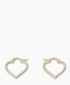 Anna+Nina Oorbellen Funky Love Small Hoop Goud