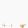Anna+Nina Oorbellen Single Cupid Stud Earring Silver Goldpla Goud