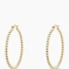 Anna+Nina Oorbellen Solstice Big Hoop Earrings Brass Goldpla Goud